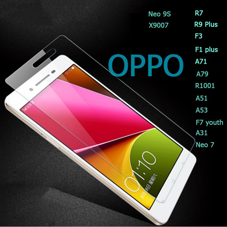 Bộ 2 Kính cường lực OPPO trong suốt 2.5D / Kính cường lực TẤT CẢ CÁC DÒNG OPPO