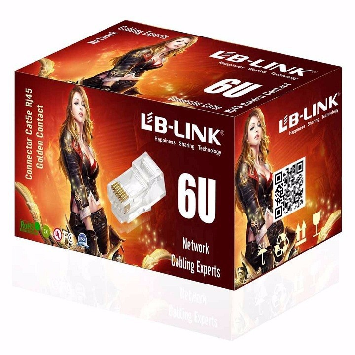 Hạt mạng LB-LINK Cat5e RJ45 6U