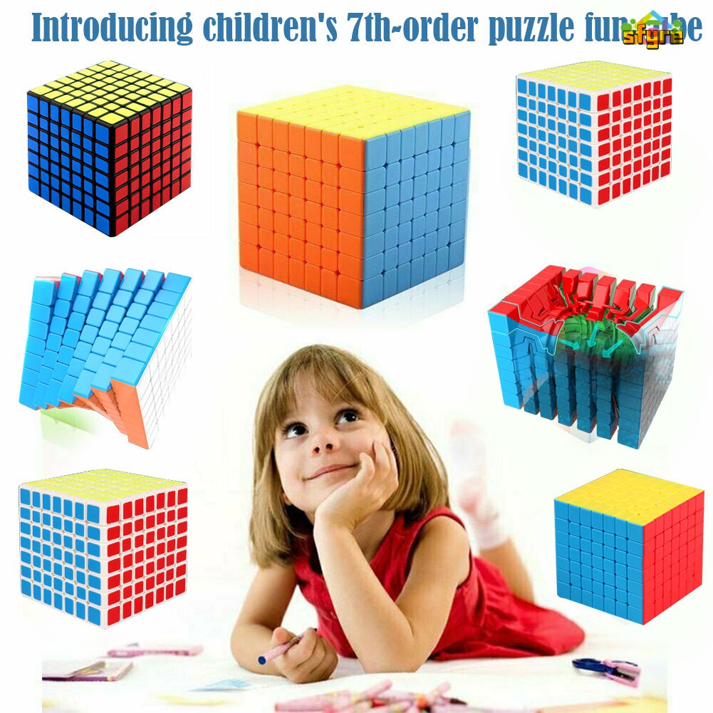 Khối Rubik 7x7 Rèn Luyện Trí Não Cho Bé