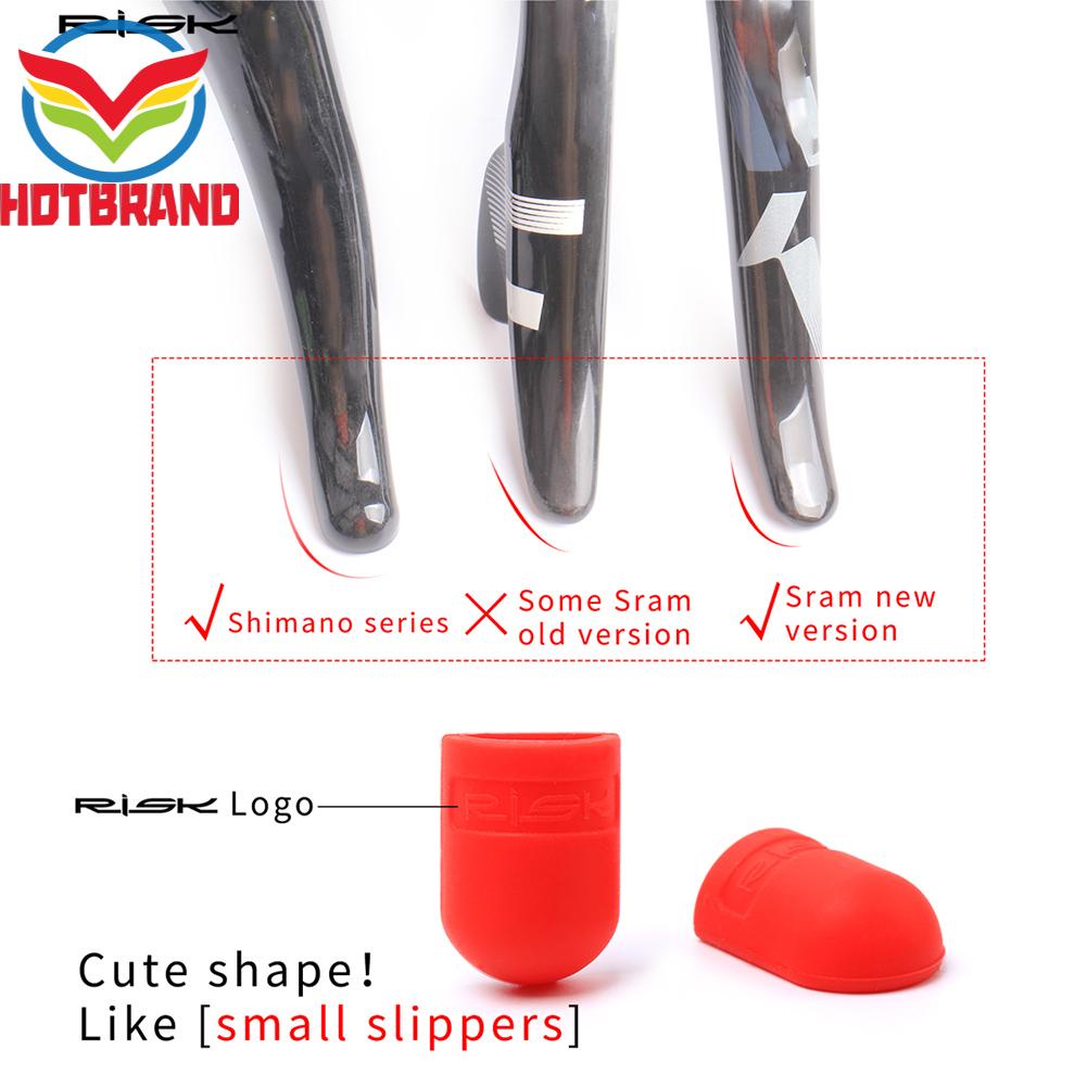 2 Miếng Bọc Bảo Vệ Tay Thắng Xe Đạp Bằng Silicon