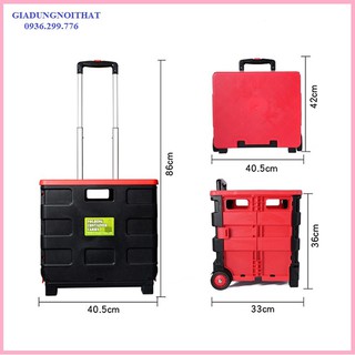 RE0399 THÙNG ĐỂ ĐỒ CÓ BÁNH XE XẾP GỌN - THÙNG NHỰA ĐỂ ĐỒ