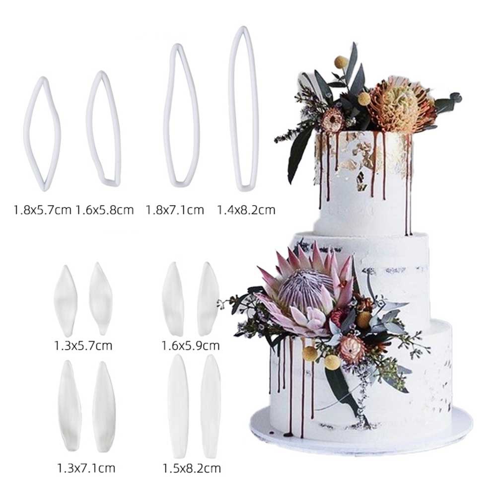 KALAIEN King Protea Khuôn Đường Silicon Thủ Công Khuôn DIY Gumpaste Hoa Trang Trí Bánh