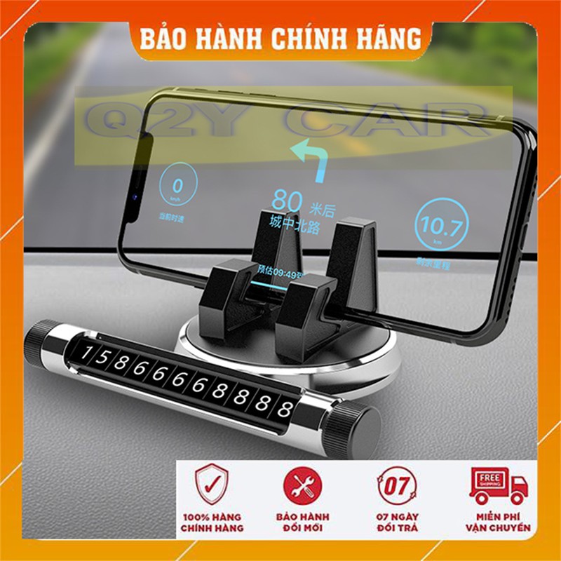 ⚡️MẪU MỚI⚡️ Bảng ghi số điện thoại cao cấp gắn taplo ô tô, xe hơi - có giá để điện thoại tùy chỉnh xoay 360 độ