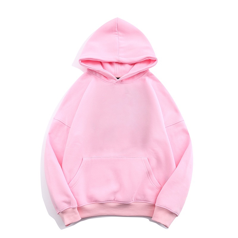 Áo Hoodie trơn nam nữ Basic oversize nhiều màu form rộng Unisex