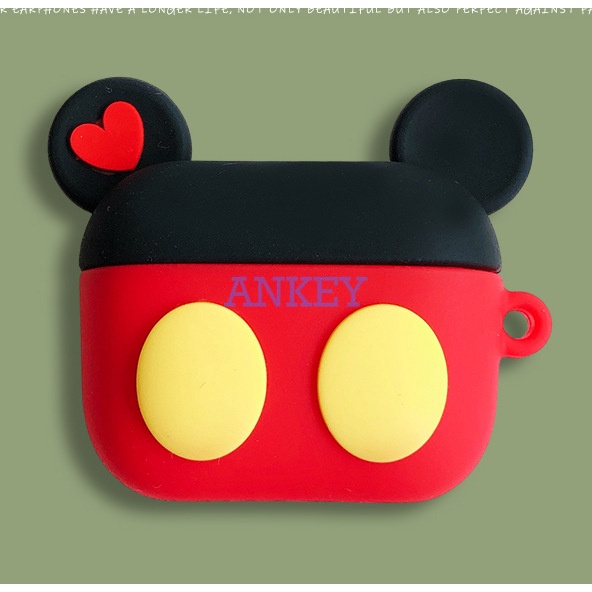 FIIL CC Pro Vỏ Bảo Vệ Hộp Sạc Tai Nghe CCPro Bằng Silicon Mềm Chống Sốc Chống Thấm Nước Kèm Móc Trang Trí Hình Quả Bóng P