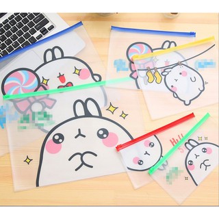 Túi zip Thỏ Trắng siêu cute 3 size