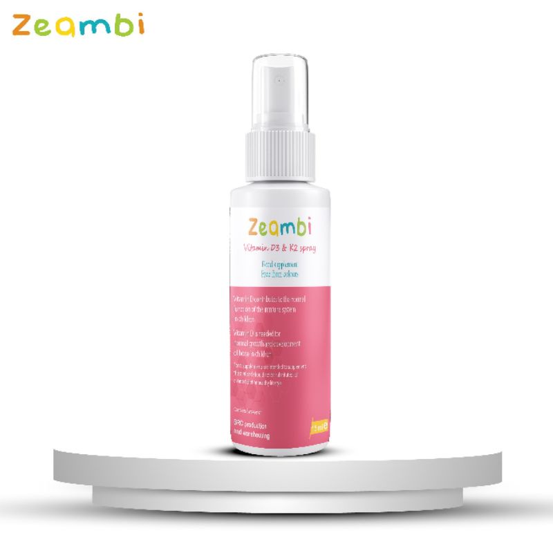 Vitamin D3K2 Zeambi Dạng Xịt Cho Bé 15ml