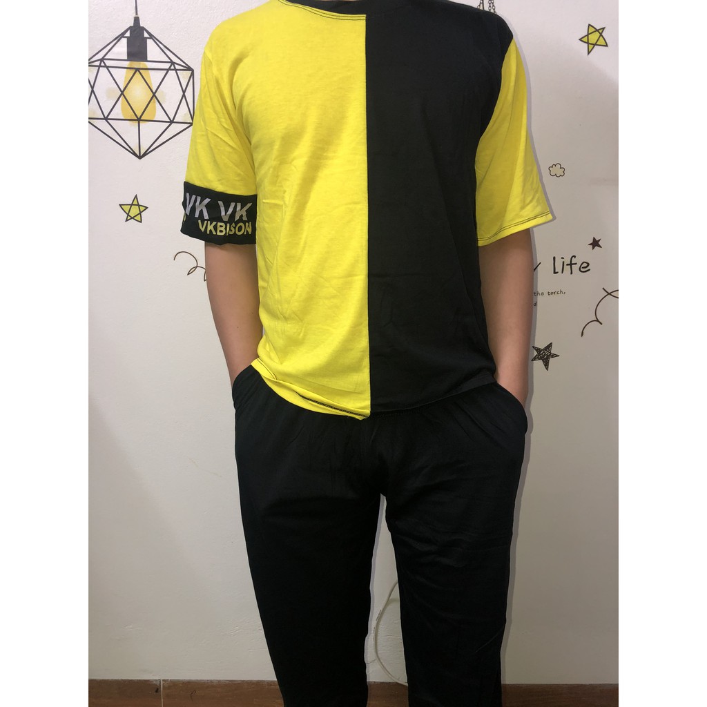 Bộ quần áo thể thao thun mát unisex, siêu đẹp, co giãn 4 chiều | BigBuy360 - bigbuy360.vn