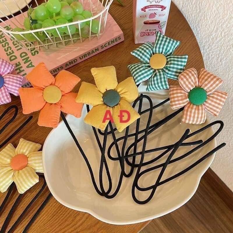 Combo 2 Thanh uốn búi tóc hình hoa dễ thương cho bé