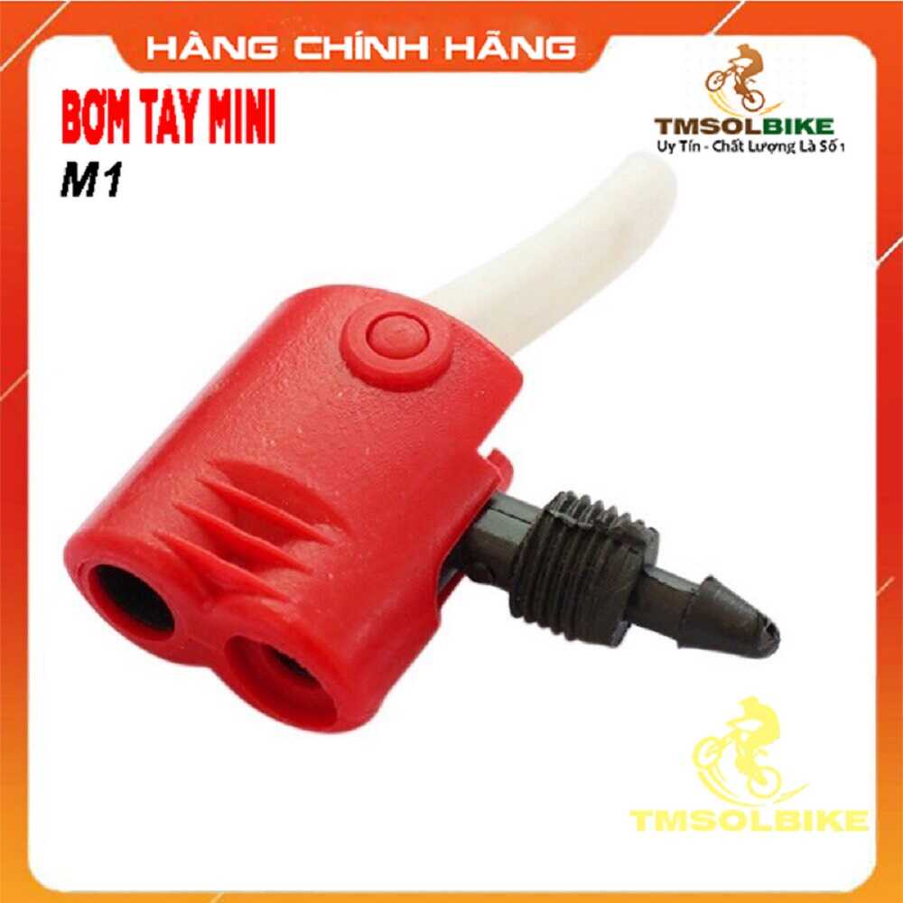 2 Đầu bơm đôi dùng bơm xe máy xe đạp phù hợp với van kiểu Pháp (hạt gạo) và van kiểu Mỹ (Van Honda)