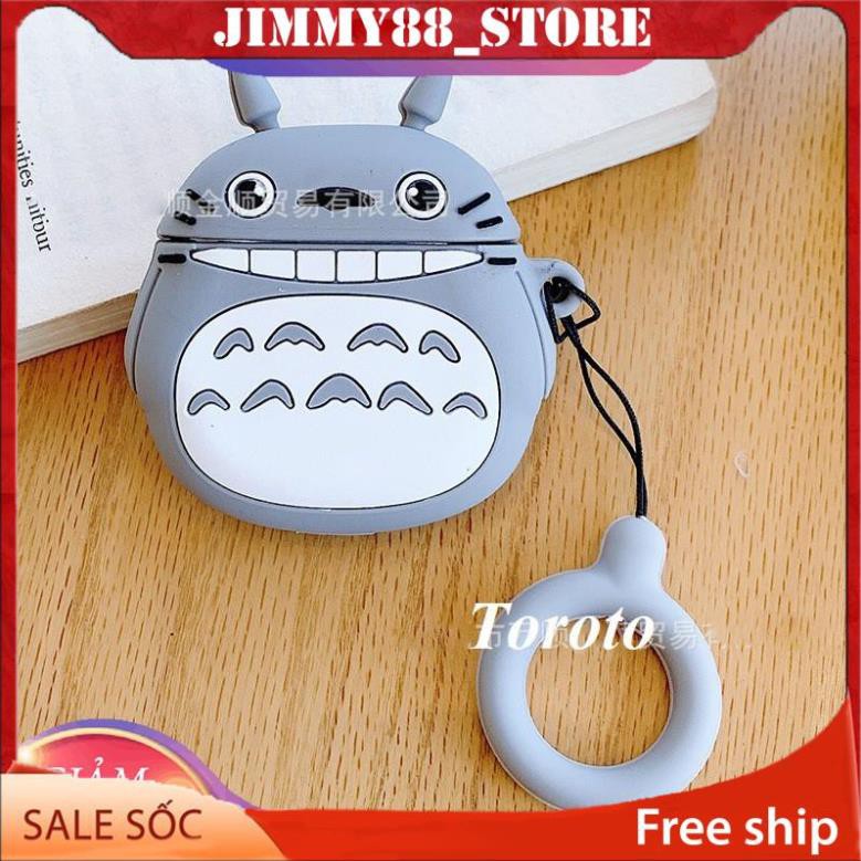 Ốp bảo vệ hộp sạc tai nghe Airpods 1/2/Pro vỏ bảo vệ đựng tai nghe OP thiết kế hoạt hình dễ thương JIMMY88