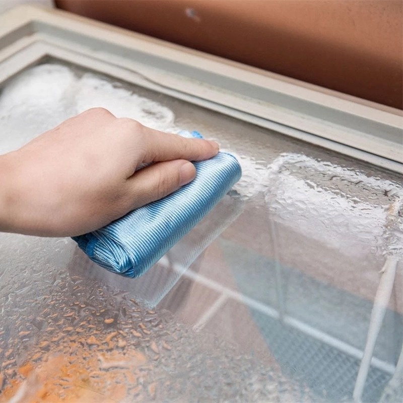 Khăn Lau Xe Hơi/ Cửa Kính Bằng Sợi Micro Mềm Không Để Lại Dấu Vết 2 Kích Thước