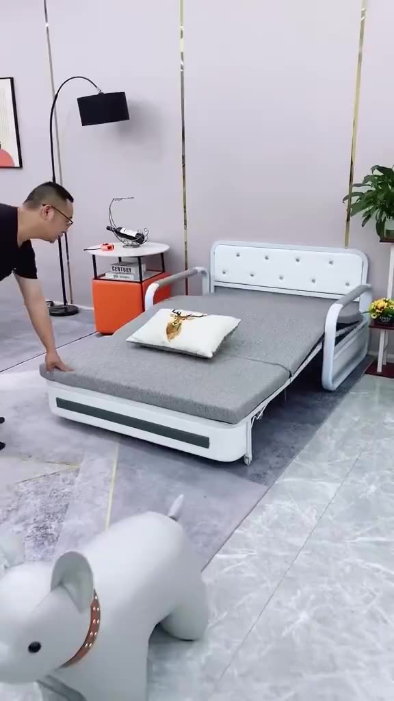 Giường Sofa Gấp Gọn Đa Năng, Ghế sofa Gấp Thông Minh, Giường Xếp Gọn Tặng Kèm 2 Gối Trị Giá 300k | BigBuy360 - bigbuy360.vn