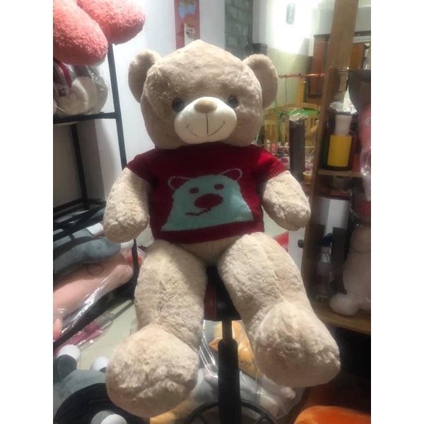 ⚡ Freeship ⚡Gấu Bông Teddy Lông Mềm Mịn size to 1m2 Có Ảnh Thật