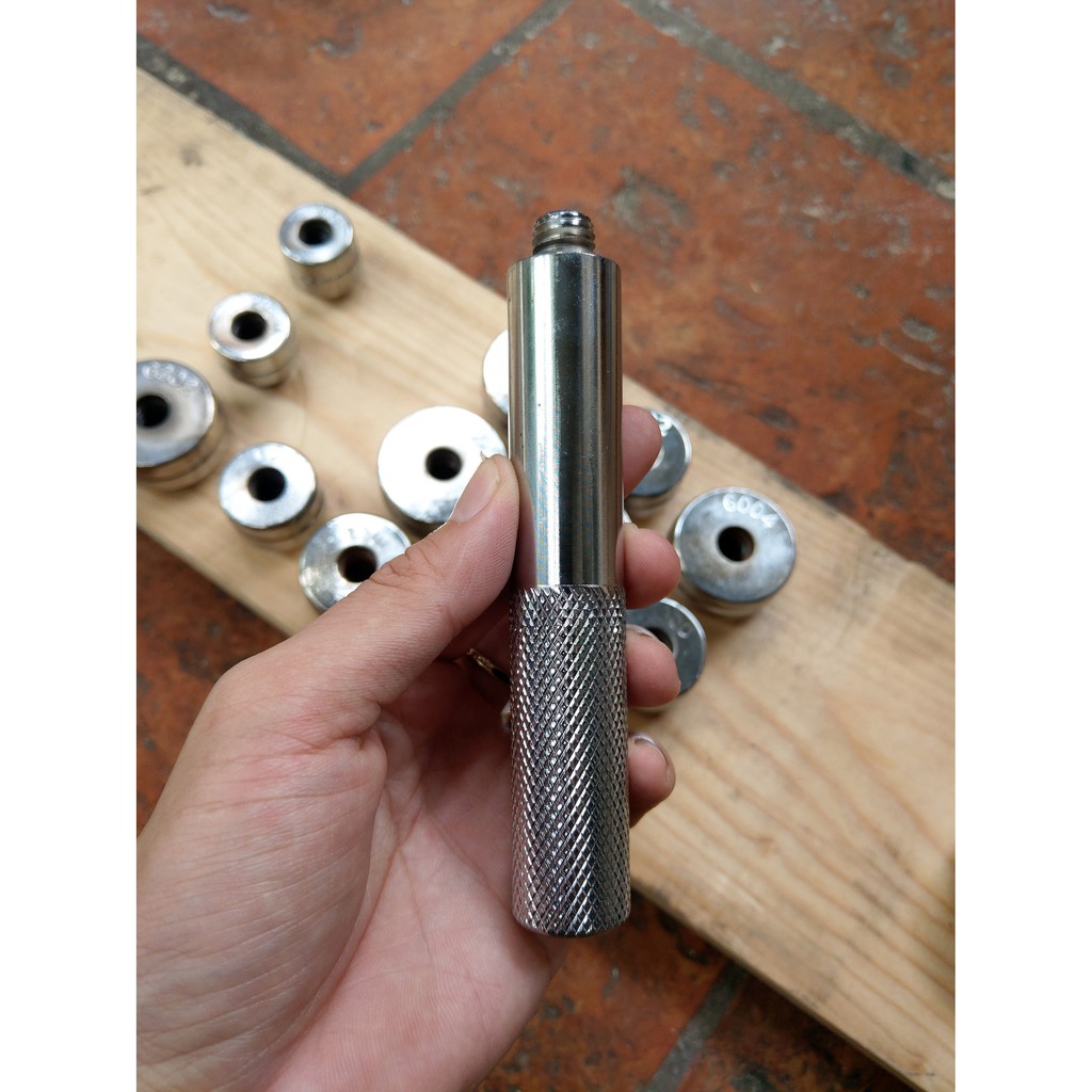 Bộ đóng bạc đạn 13 món CNC thép không gỉ