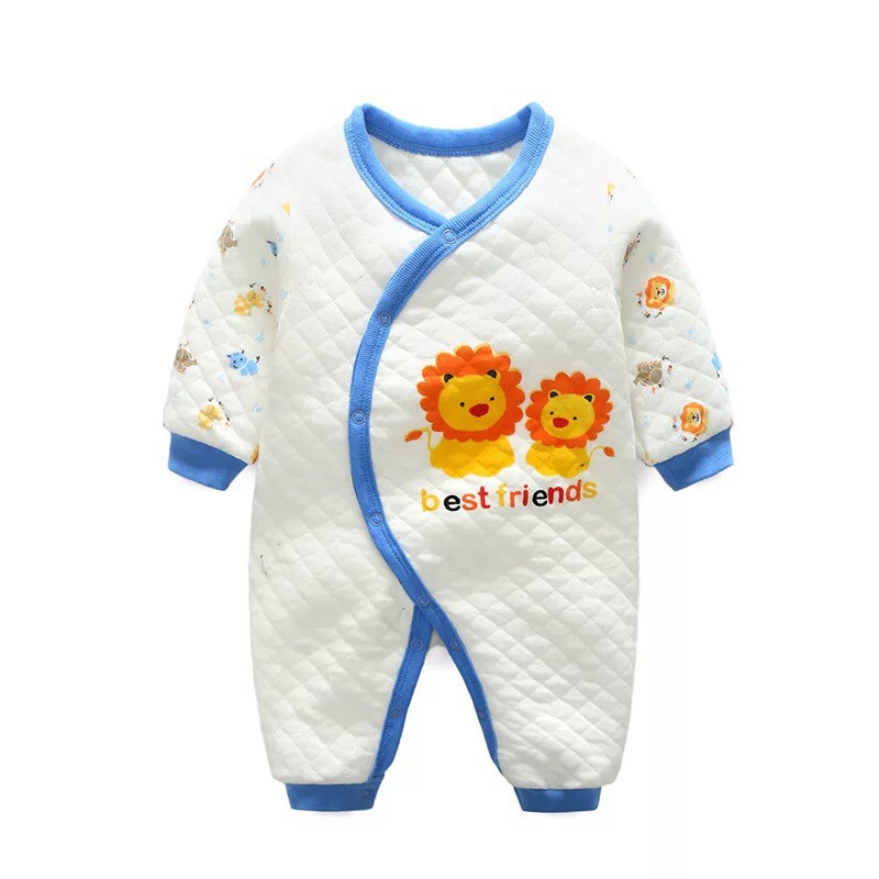 Bodysuit Trần Bông Loại Đẹp, Cao Cấp Cho Bé Trai, Gái.