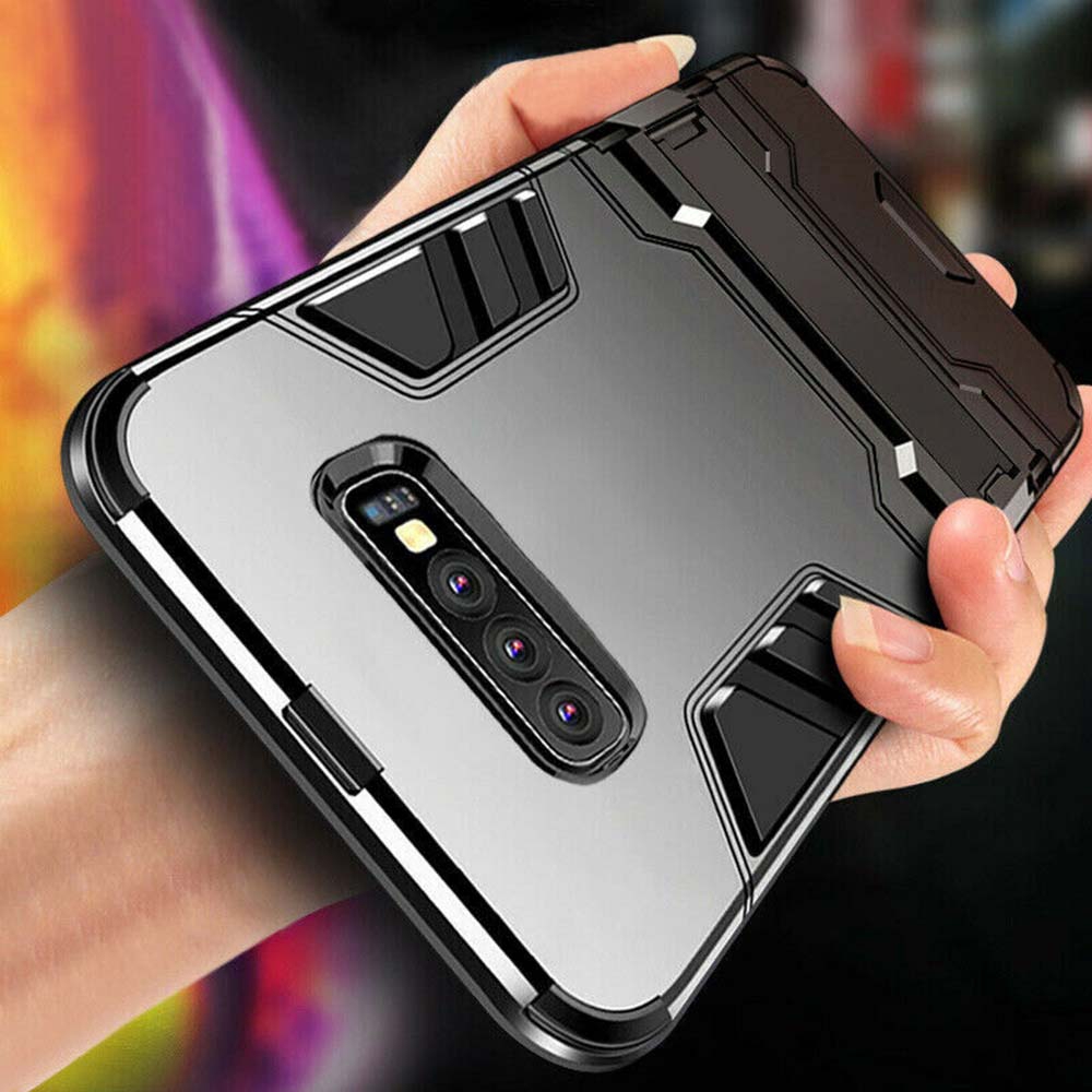 Ốp điện thoại cứng chắc có giá đỡ chống sốc cho Samsung Galaxy S10 S20 S21 S9 S8 Plus S20FE S20 S21 Ultra S7edge S10e