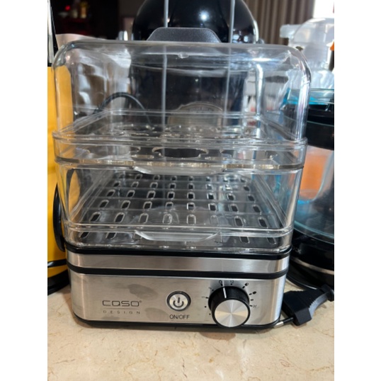 Nồi hấp điện mini 2 tầng Caso ED10