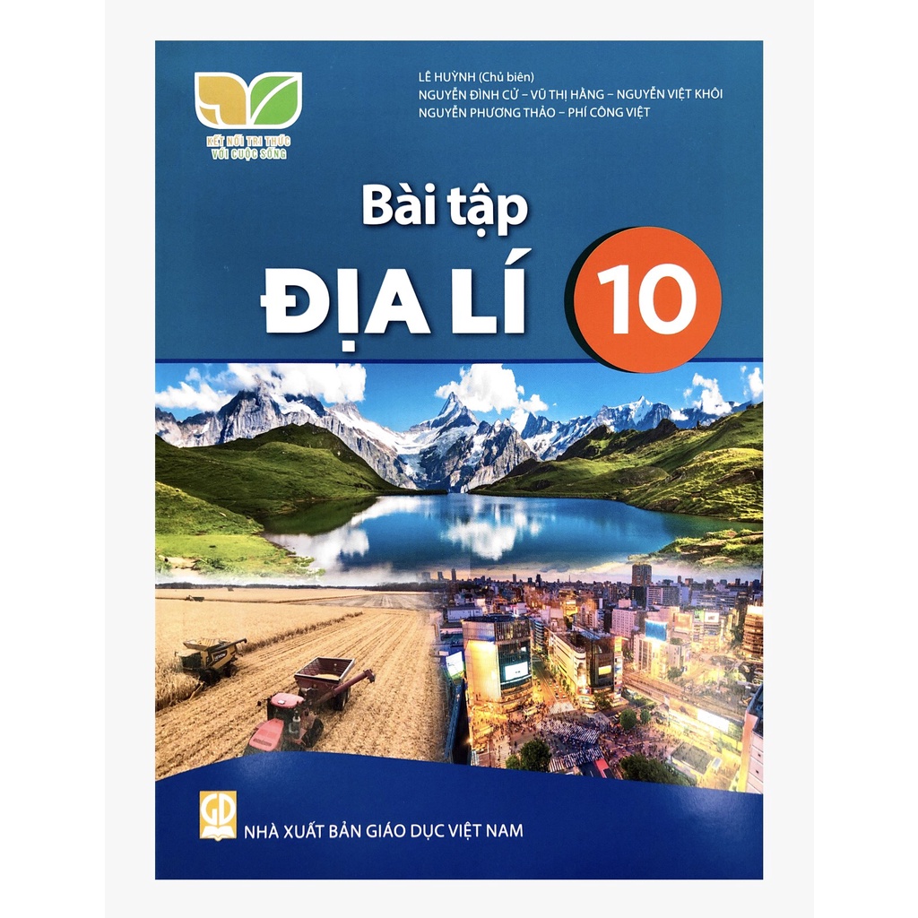 Sách - Bài tập địa lí 10 - Kết nối tri thức với cuộc sống (bán kèm 1 bút chì)