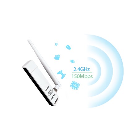 Bộ Chuyển Đổi Usb Không Dây TP-Link TL- WN722N , Usb Wifi Tốc Độ 150Mbps - Hàng Chính Hãng Bảo Hành 1 năm