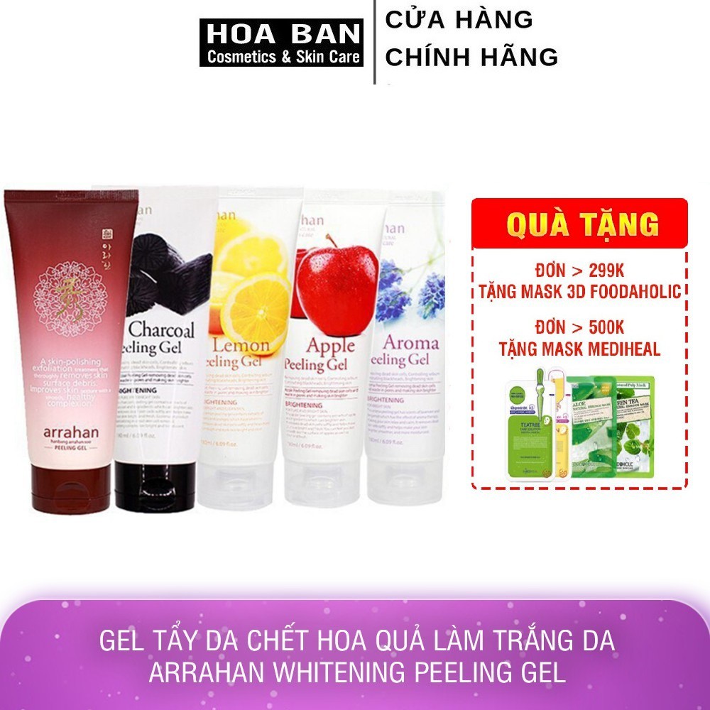 Gel Tẩy da chết hoa quả làm trắng da – Arrahan Whitening Peeling Gel | BigBuy360 - bigbuy360.vn