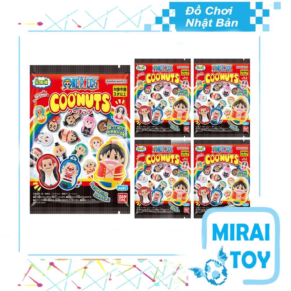Lật Đật Nhân Phẩm Coonuts One Piece Chính Hãng- Gói Chưa Bóc