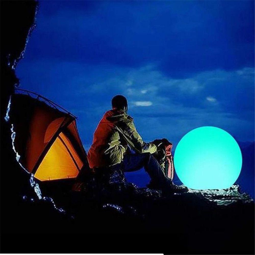 FAY Đèn Led Nổi Hình Quả Bóng Tròn Phát Sáng Trang Trí Bể bơi / Sân Vườn