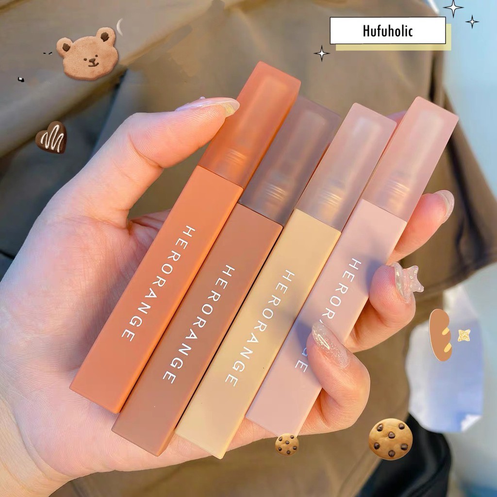 Son kem vỏ cam HERORANGE mịn lì mềm môi căng mọng Nude Colordiary siêu hot trend HERO13 | Thế Giới Skin Care