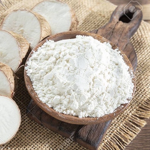 1Kg Bột mì biến tính Thái Lan dùng tạo độ dẻo, kết dính cho giò chả, xúc xích, cá viên, bún mì