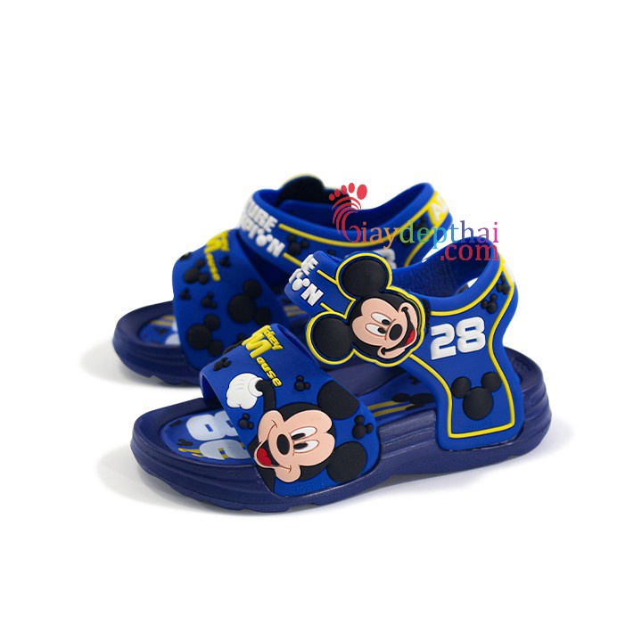 Giày sandal quai hậu Thái Lan Bé Trai Bé Gái chuột mickey Adda 32E13