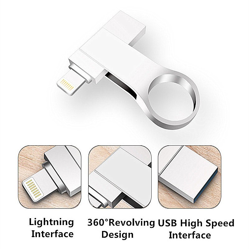 USB 2.0 cho iPhone, iPad 512GB cổng lightning | WebRaoVat - webraovat.net.vn