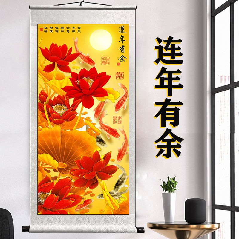 Tranh Vải Canvas Treo Tường Hình Phong Cảnh Núi Non Trang Trí Phòng