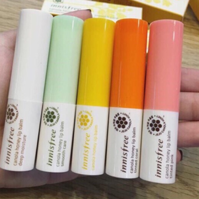 Son dưỡng môi Innisfree Canola Honey Lip Balm