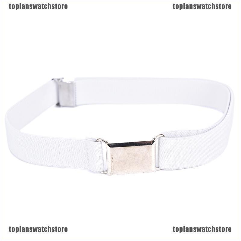 Thắt Lưng Vải Canvas Màu Sắc Đơn Giản Thời Trang Unisex