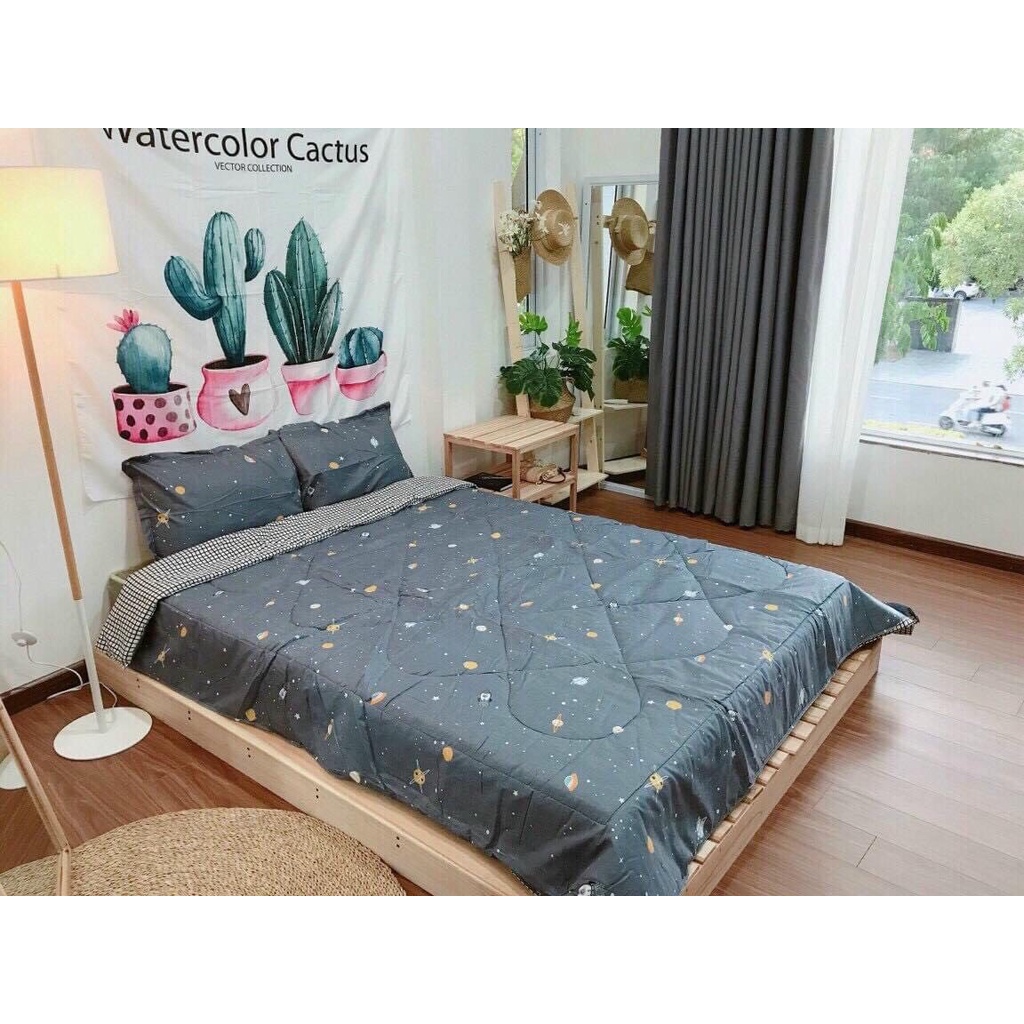 Chần Chăn Ga Đi Kèm Khi Khách Hàng Mua Set Chăn Ga Gối Của Shop