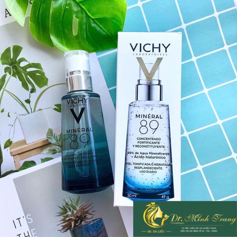 Serum Vichy Mineral 89 Booster Tinh Chất Dưỡng Giàu Khoáng Chất Và Phục Hồi Da từ Pháp