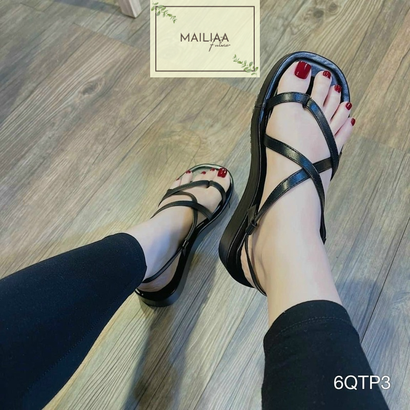 Sandal xuồng 3 phân MAILIAA quai xỏ ngón chiến binh