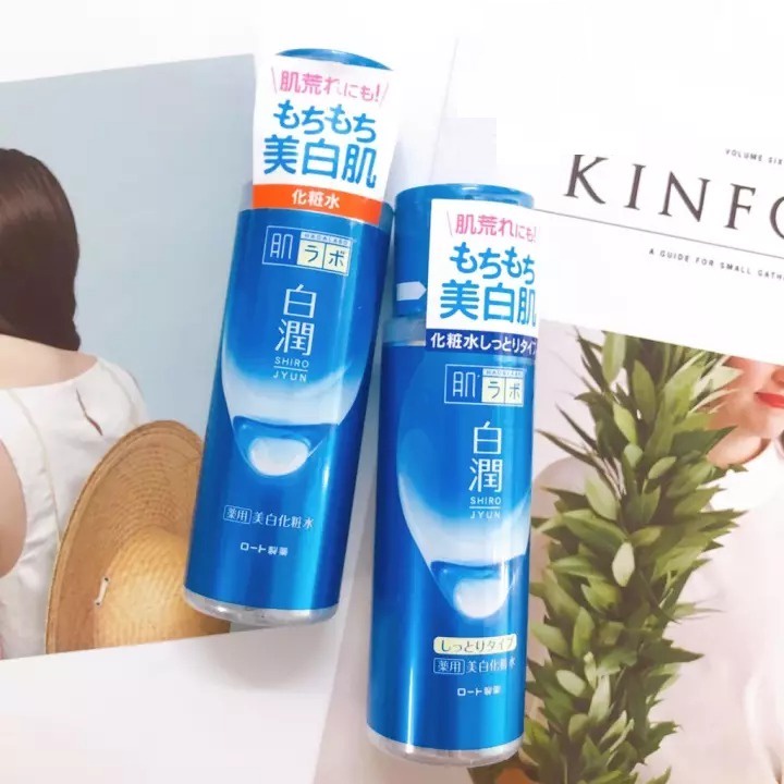 Toner Hada Labo cấp ẩm dưỡng sáng da Shirojyun Gokujyun Lotion Nhật Bản Chai 170ml