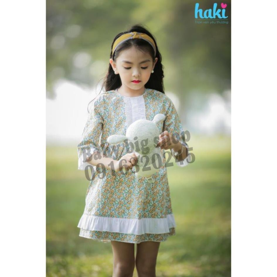 Đầm bé gái_Váy Cinderella HAKI - Hoa vàng HK485.3