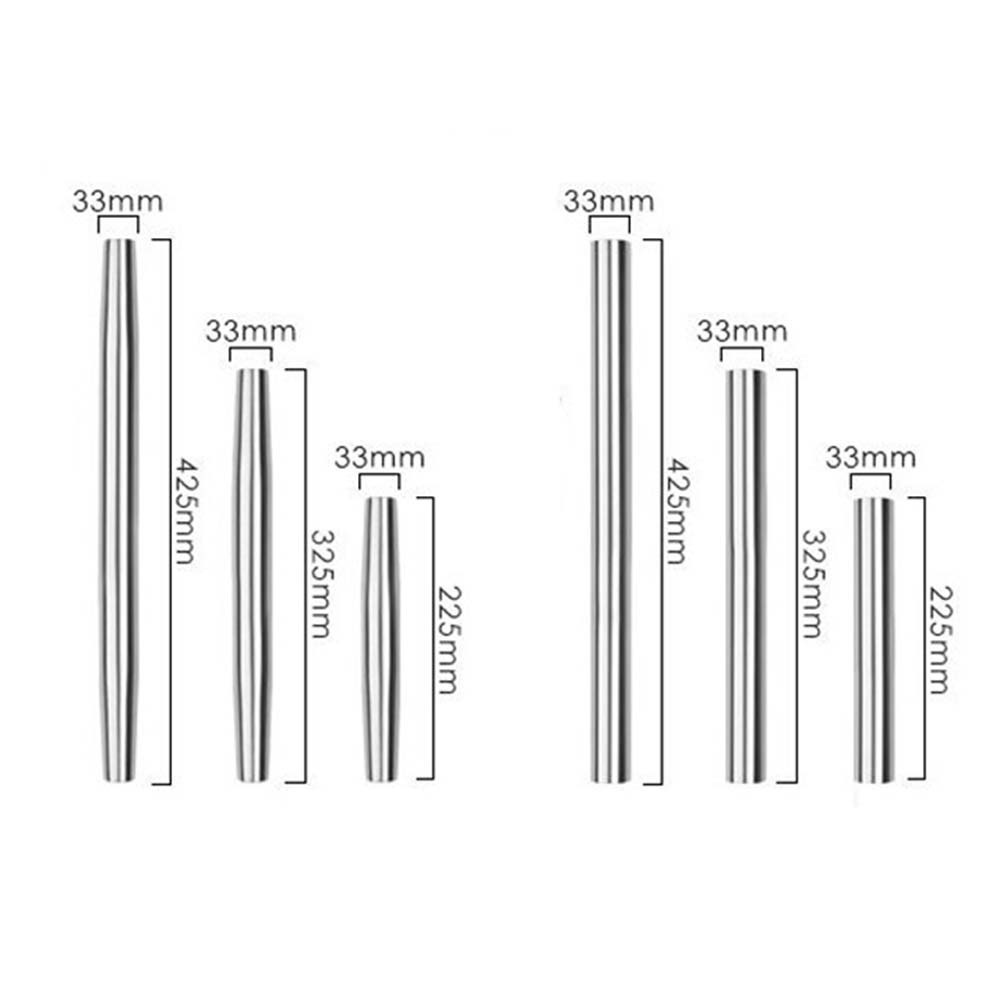 Cây lăn bột làm bánh bằng thép không gỉ siêu bền bỉ chuyên nghiệp