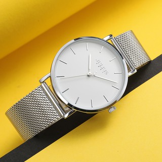 Đồng hồ nam Julius Hàn Quốc JA-1164M dây thép siêu mỏng