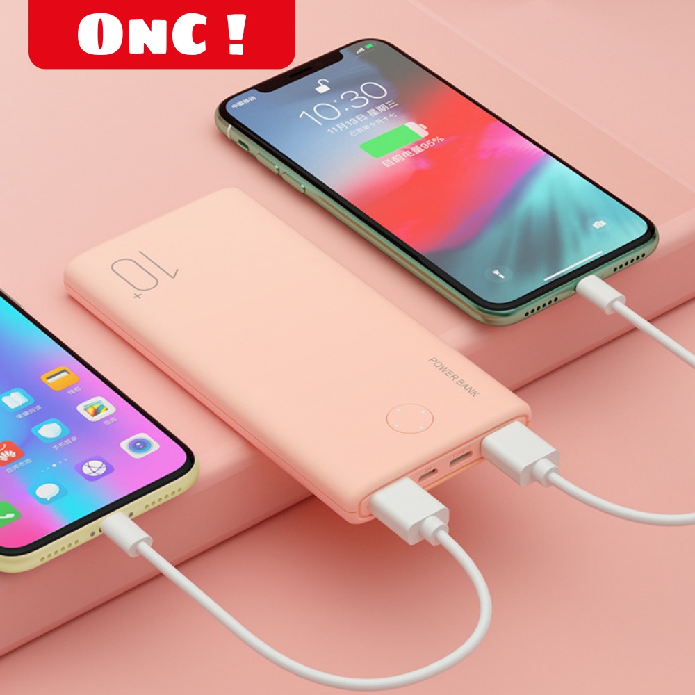 [BẢO HÀNH 15 THÁNG] Pin Sạc Dự Phòng 10000mAh Beerus Sạc ra USB &amp; sạc vào Micro/Type-C
