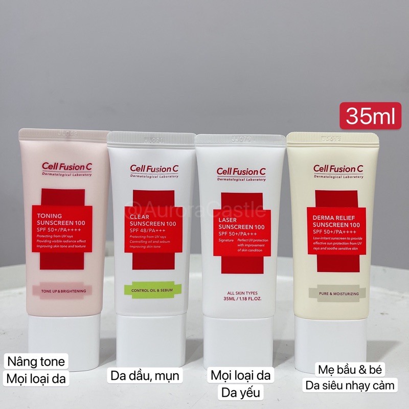 (35ml) kem chống nắng Cell Fusion C | BigBuy360 - bigbuy360.vn