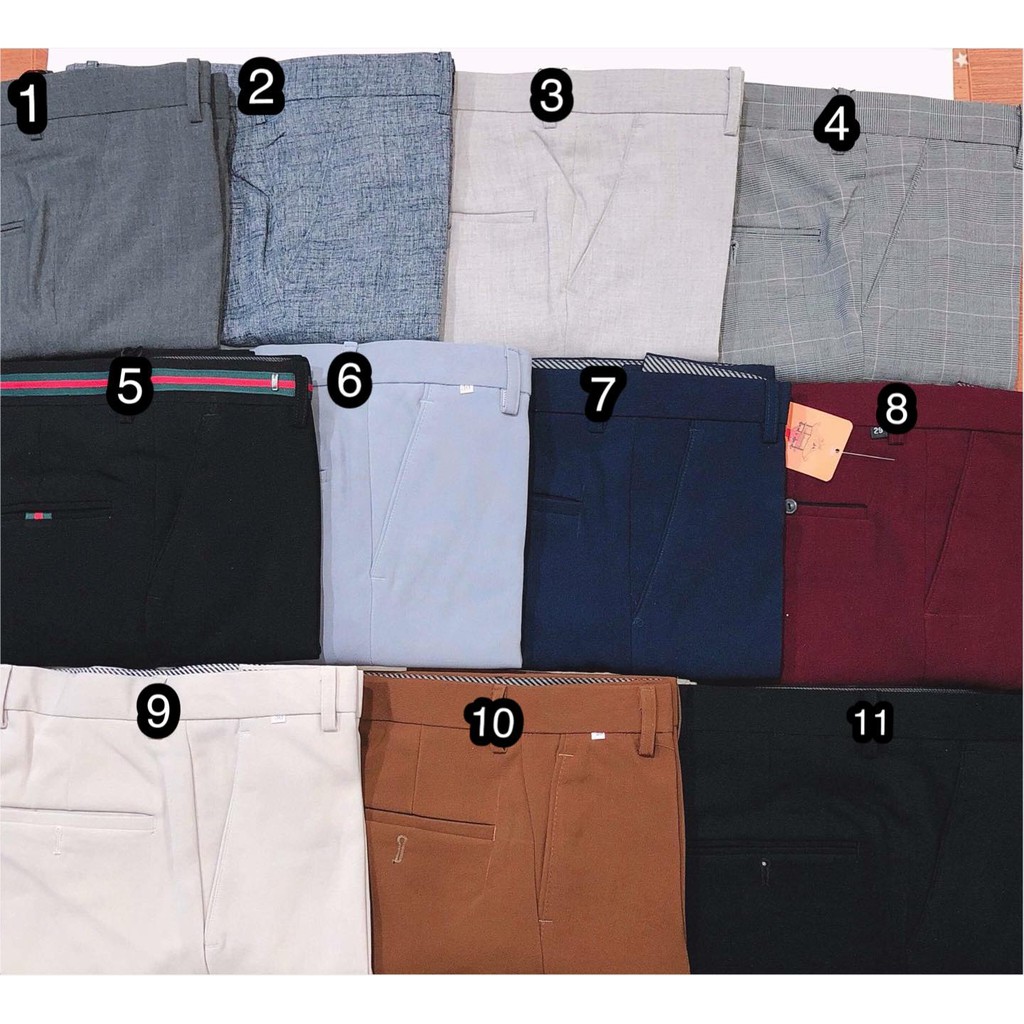 Quần Âu Nam Màu Xám Bạc | BigBuy360 - bigbuy360.vn