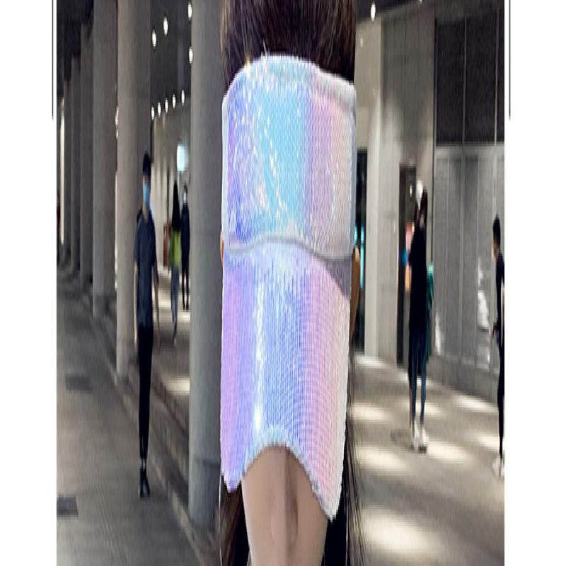 Nón Lưỡi Trai Nửa Đầu Đính Kim Tuyến Lấp Lánh Thời Trang Hàn Quốc