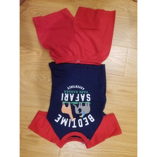Combo 3 bộ cộc tay cho bé trai chất cotton