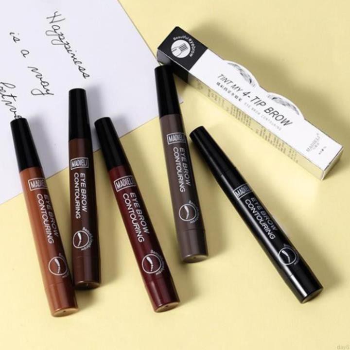 [CHÌ KẺ LÔNG MÀY] Chì kẻ lông mày phẩy sợi 4D chống trôi siêu thực AiYi cao cấp lên màu sắc nét dễ tẩy trang | BigBuy360 - bigbuy360.vn