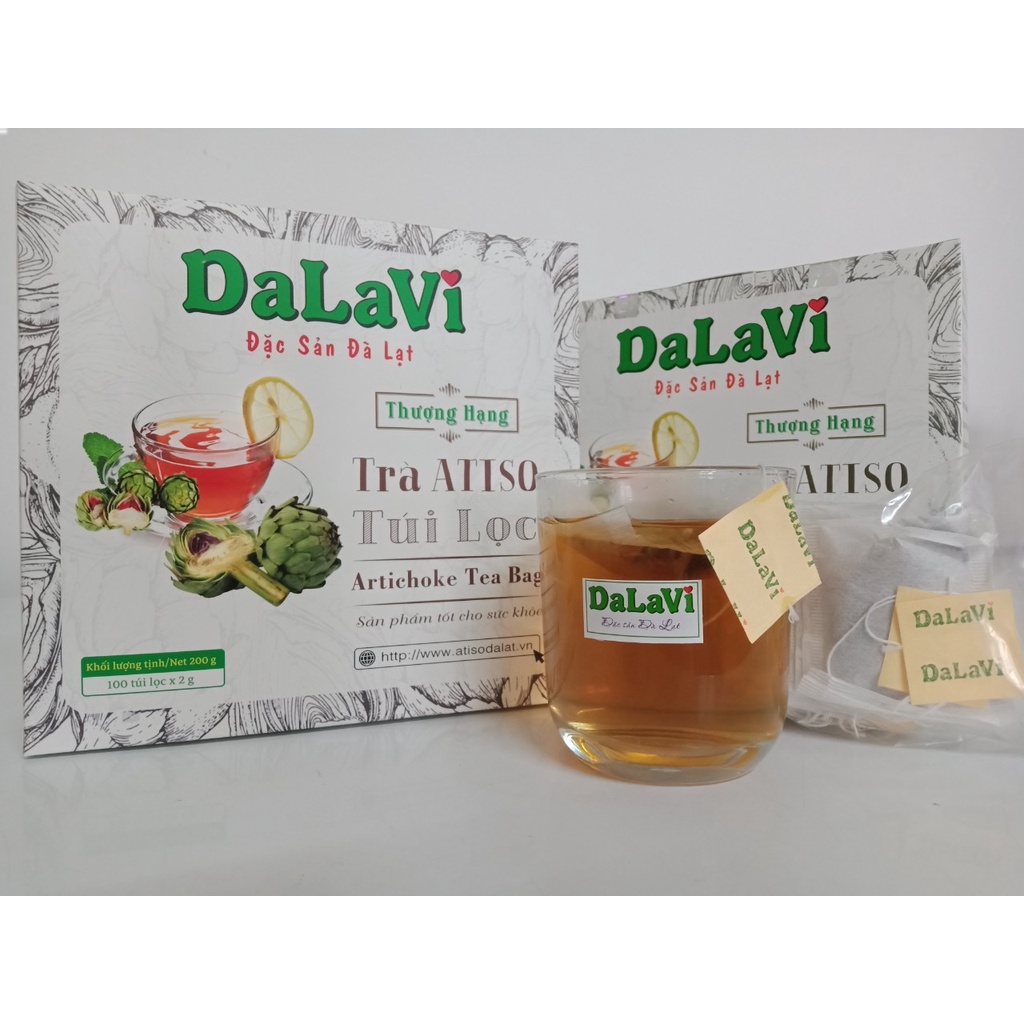 Trà Atiso túi lọc FREESHIP - Đặc Sản Đà Lạt - DaLaVi