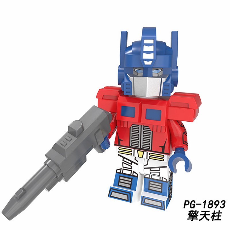 Đồ chơi lắp ráp họa tiết nhân vật phim Transformers