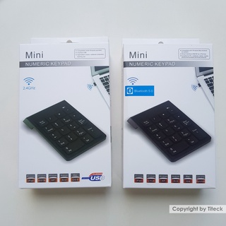 Bàn phím số không dây và Bluetooth 5.0